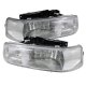 Chevy Tahoe 2000-2006 Clear Euro Headlights