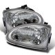 Honda Del Sol 1993-1997 Clear Euro Headlights