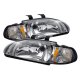 Honda Civic 1992-1995 Clear Euro Headlights