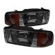 Dodge Ram 2500 1994-2001 Smoked Euro Headlights with LED