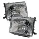 Toyota Tacoma 1997-2000 Clear Euro Headlights