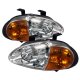 Honda Del Sol 1993-1997 Clear Euro Headlights