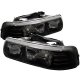 Chevy Tahoe 2000-2006 Black Crystal Headlights