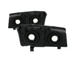 Chevy Avalanche 2003-2005 Black Euro Headlights