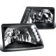 Ford Ranger 1998-2001 Black Custom Headlights LED