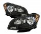 Chevy Malibu 2008-2012 Black Euro Headlights