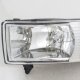 Dodge Ram 3500 1994-2001 Clear Euro Headlights with LED Corner Lights