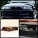 BMW E46 Sedan 3 Series 1999-2001 Black OEM Style Fog Lights