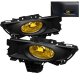 Mazda 3 Sedan 2007-2009 Yellow OEM Style Fog Lights