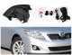 Toyota Corolla 2009-2010 Clear Fog Lights Kit