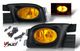 Honda Accord Sedan 2003-2005 Yellow OEM Style Fog Lights Kit