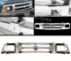 Chevy S10 Pickup 1994-1997 Chrome Replacement Grille