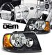 Ford Expedition 2003-2006 Black Replacement Headlights