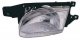 Hyundai Accent Sedan 1998-1999 Left Driver Side Replacement Headlight