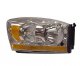 Dodge Ram 2500 2006 Right Passenger Side Replacement Headlight