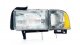 Dodge Ram 3500 1994-2002 Left Driver Side Replacement Headlight