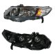 Honda Civic Coupe 2009-2011 Left Driver Side Replacement Headlight