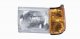 Ford Bronco 1987-1991 Left Driver Side Replacement Headlight