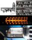 Ford F250 Super Duty 1999-2004 Clear LED Style Front Bumper Lights