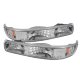 Chevy Tahoe 2000-2006 Chrome Bumper Lights