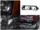 Chevy Avalanche 2003-2005 Black Crystal Bumper Lights