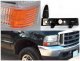 Ford F350 Super Duty 1999-2004 Clear Bumper Lights and Corner Lights