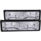 GMC Sierra 2500 1994-2000 Bumper Lights Chrome