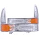 Ford F250 Super Duty 1999-2004 Bumper Lights and Corner Lights Chrome