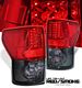 Toyota Tundra 2007-2011 Red and Smoked LED Tail Lights