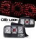 Ford Mustang 2005-2009 Black LED Look Tail Lights