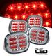 Chevy Corvette 1991-1996 Clear LED Tail Lights