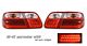 Mercedes Benz E Class 1996-2002 Anzo Red and Clear LED Tail Lights