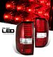 Ford F150 2004-2008 Red LED Tail Lights
