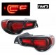 Scion FRS 2012-2014 Toms Black LED Tail Lights