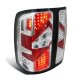 GMC Sierra Denali 2008-2013 Depo Clear LED Tail Lights