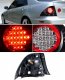 Lexus IS300 2001-2005 Depo Black LED Tail Lights