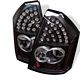 Chrysler 300 2005-2007 Black LED Tail Lights