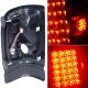 Dodge Ram 3500 1994-2002 Red and Smoked LED Tail Lights