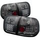 Honda Civic Sedan 1996-1998 Smoked LED Tail Lights