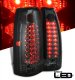 Chevy 3500 Pickup 1988-1998 Smoked LED Tail Lights