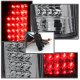 Cadillac Escalade 1999-2000 LED Tail Lights Chrome