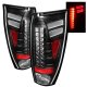 Chevy Avalanche 2002-2006 Black LED Tail Lights