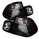 BMW 3 Series E46 Sedan 2002-2005 Black LED Tail Lights