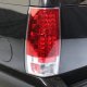 GMC Yukon Denali 2007-2014 Red and Clear LED Tail Lights