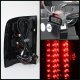 GMC Sierra 2007-2013 Red and Smoked LED Tail Lights