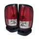 Dodge Ram 1994-2001 Red and Clear LED Tail Lights