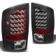 Dodge Ram 2500 2003-2005 Black LED Tail Lights