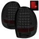 Dodge Caravan 1996-2000 Smoked LED Tail Lights