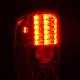 Dodge Ram 1994-2001 Red and Clear LED Tail Lights