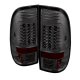 Ford F550 Super Duty 1999-2007 Smoked LED Tail Lights